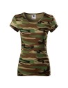 Tricou de damă Camo Pure, bumbac 100%, 150 g/mp