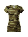Tricou de damă Camo Pure, bumbac 100%, 150 g/mp