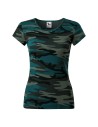 Tricou de damă Camo Pure, bumbac 100%, 150 g/mp