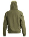 Hanorac cu glugă, din bumbac și poliester reciclat, Snickers Workwear, 2800, Khaki Green
