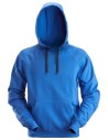 Hanorac cu glugă, din bumbac și poliester reciclat, Snickers Workwear, 2800, True Blue