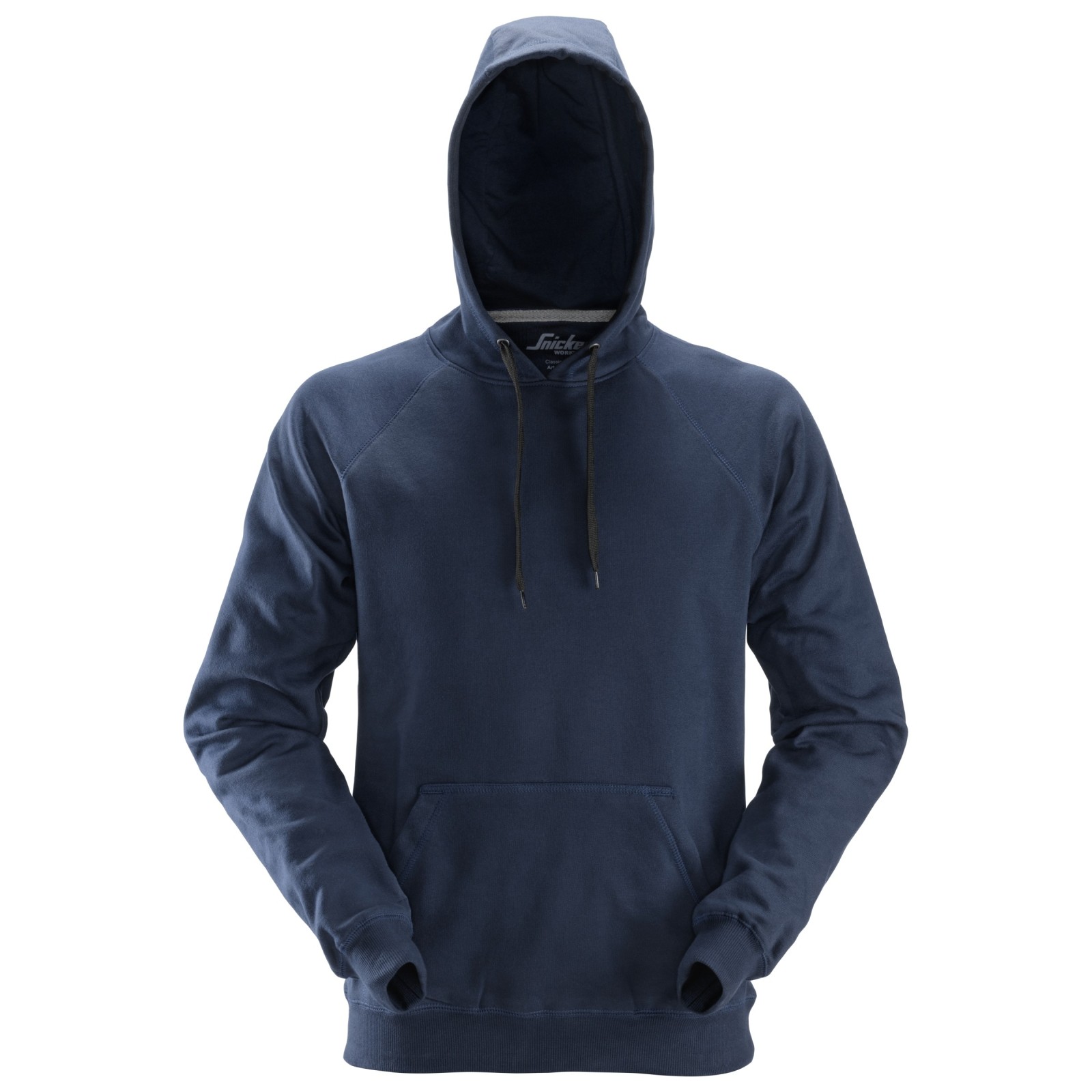Hanorac cu glugă, din bumbac și poliester reciclat, Snickers Workwear, 2800, Navy
