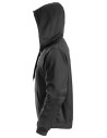 Hanorac cu glugă & fermoar, pentru bărbați, bumbac & poliester, Snickers Workwear, 2801, Black