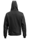 Hanorac cu glugă & fermoar, pentru bărbați, bumbac & poliester, Snickers Workwear, 2801, Black