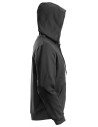 Hanorac cu glugă & fermoar, pentru bărbați, bumbac & poliester, Snickers Workwear, 2801, Black