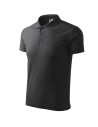 Tricou de bărbați Pique Polo, bumbac 65%, 200 g/mp Antracit Melange