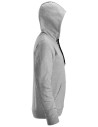 Hanorac cu glugă & fermoar, pentru bărbați, bumbac & poliester, Snickers Workwear, 2801, Grey
