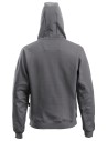 Hanorac cu glugă & fermoar, pentru bărbați, bumbac & poliester, Snickers Workwear, 2801, Steel Grey