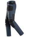 Pantaloni de lucru 4-way stretch, cu buzunare holster, Snickers Workwear, AllroundWork, 6218, Navy/Black