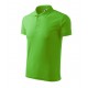Tricou de bărbați Pique Polo, bumbac 65%, 200 g/mp Verde mar
