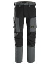 Pantaloni de lucru stretch, Snickers Workwear, AllroundWork, 6318, Steel Grey/Black