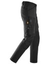 Pantaloni de lucru stretch, Snickers Workwear, AllroundWork, 6318, Black/Black