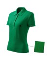 Tricou polo de damă Cotton, bumbac 100%, 170 g/mp Verde mediu