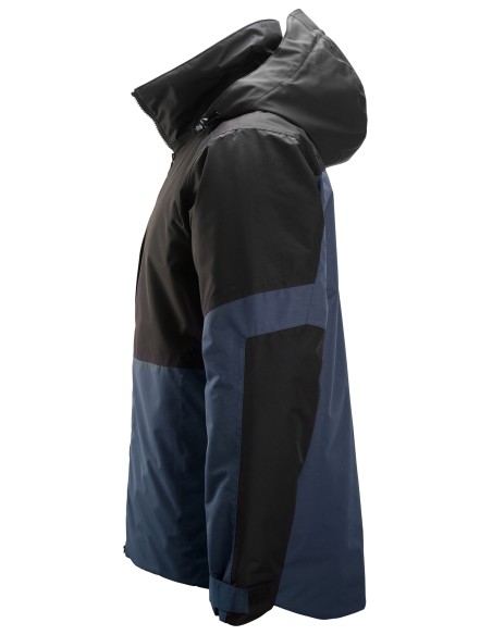 Geacă de iarnă pentru bărbați, căptușită, impermeabilă, anti-vânt, Snickers Workwear, AllroundWork, 1104, Navy/Black
