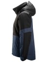 Geacă de iarnă pentru bărbați, căptușită, impermeabilă, anti-vânt, Snickers Workwear, AllroundWork, 1104, Navy/Black