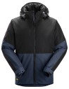 Geacă de iarnă pentru bărbați, căptușită, impermeabilă, anti-vânt, Snickers Workwear, AllroundWork, 1104, Navy/Black