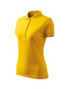 Tricou de damă Pique Polo, bumbac 65%, 200 g/mp Galben