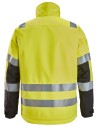 Jachetă de iarnă, căptușită și elemente reflectorizante, Snickers Workwear, 1153, High-Vis Yellow/Black