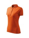 Tricou de damă Pique Polo, bumbac 65%, 200 g/mp Portocaliu